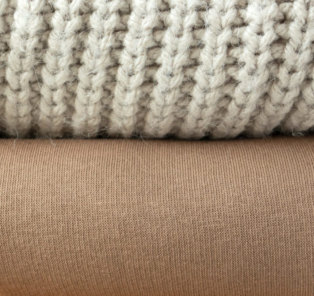 Knitted fabric construction