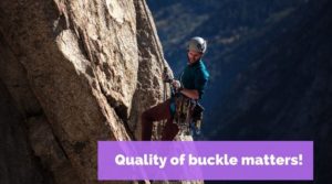 Quality of buckle matters