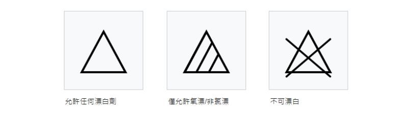 漂白標示