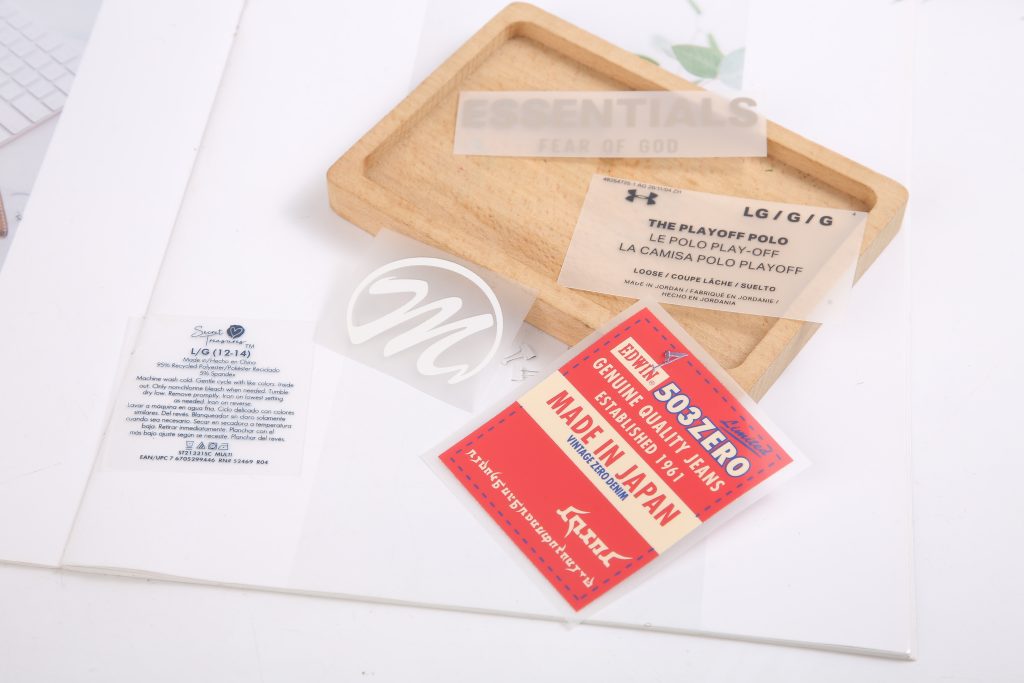 Heat Transfer Label