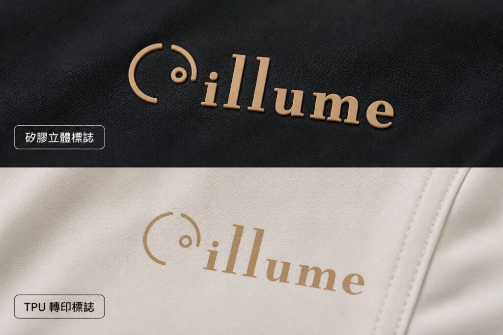 矽膠標與TPU標Silicone and TPU Transfer Logo